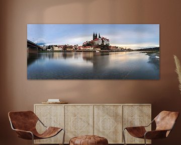 Albrechtsburg Meissen Panorama (Sachsen) von Frank Herrmann