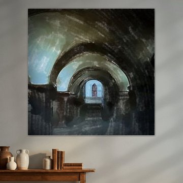 Entrée de la crypte sur Frank Heinz