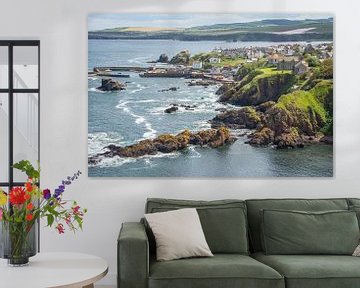 St Abbs on the coast in Scotland by Arja Schrijver Photography