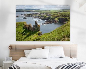 Rock formations at St Abbs Head in Scotland by Arja Schrijver Photography