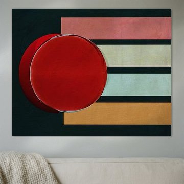 Konstruktivismus Gemälde Nummer 7