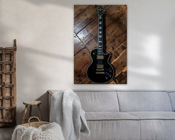 Gibson Les Paul Custom Black Beauty elektrische gitaar van Thijs van Laarhoven