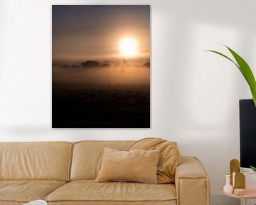 Foggy sunrise by Robert Geerdinck