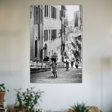 Mathieu van der Poel wins the Strade Bianche (S/W) by Leon van Bon