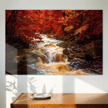 LP 71348405 Ilsenburg, rivier in Duitsland, herfst van BeeldigBeeld Food & Lifestyle