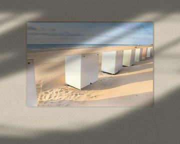 Badhuisjes op het strand van Danny Tchi Photography