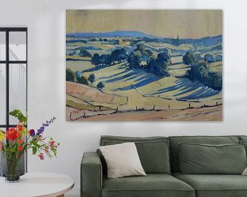 Zonnestralen in het Heuvelland van Nop Briex