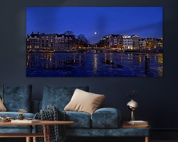 Blauw Amsterdam by Frank de Ridder