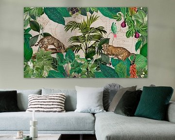 Luipaarden in de jungle van Andrea Haase