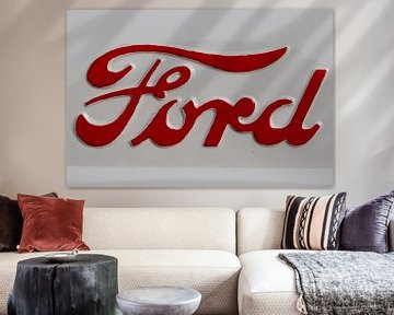 Oud Logo Ford van Pieter van Dijken