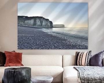 De witte rosten van de Normandische kust tijdens zonsopkomst - natuur en reisfotografie van Christa Stroo fotografie