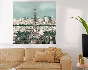 Parijs skyline | stedelijke vintage stijl van Melanie Viola