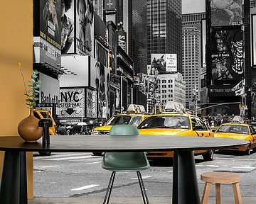 New York's Yellow Cabs van Hannes Cmarits