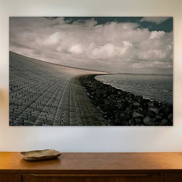 Leiter des Afsluitdijk von Johannes Schotanus