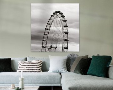 London Eye Ausschnitt von Klik! Images