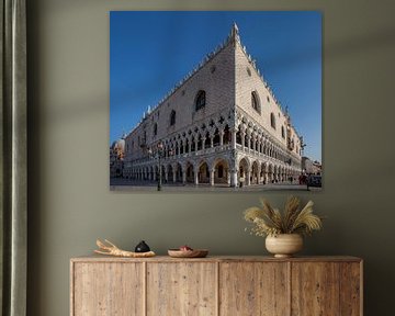 Dogenpaleis in centrum van oude stad Venetie, Italie