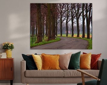 Landweg bocht van Edgar Schermaul