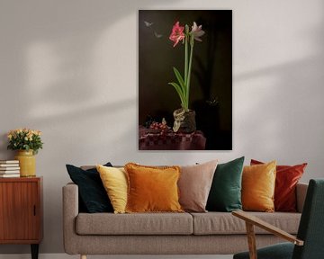 Stilleben 'Amaryllis von Willy Sengers