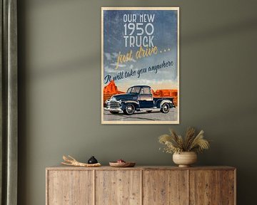 Pickup-truck 1950 von Bert-Jan de Wagenaar