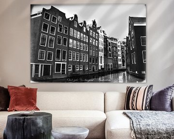 Noir et blanc Amsterdam