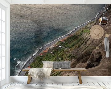 Fajã dos Padres, remote place on the island of Madeira