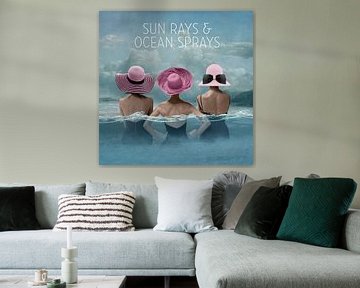 Sun Rays & Ocean Sprays sur Marja van den Hurk