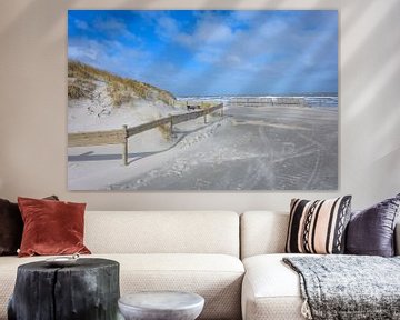 Strandeingang Buren auf Ameland von Marjan Noteboom