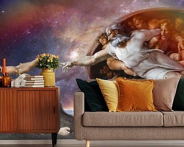 The creation of Adam by Gisela- Art for You