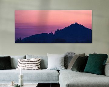 Purple sunrise van Gerrit Anema