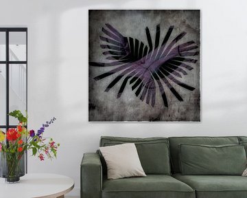 Jungle -violet uitwaaierend van Christine Nöhmeier