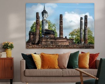 Buddha in Sukhothai van Sebastiaan Hamming