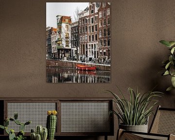 Huizen op Herengracht, Amsterdam