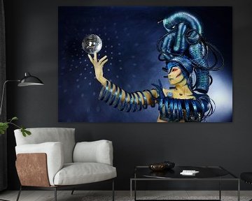 Medusa im Weltraum von Bea Blauwendraat