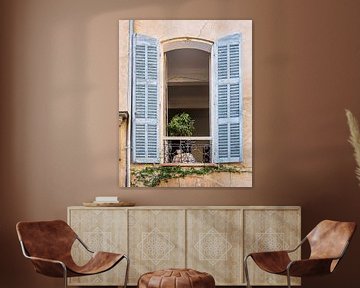 Frans raam met louvre luiken van Anouschka Hendriks