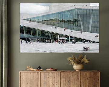 Oslo Opera 2 van NEWPICSONMYWALL by Andreas Bethge