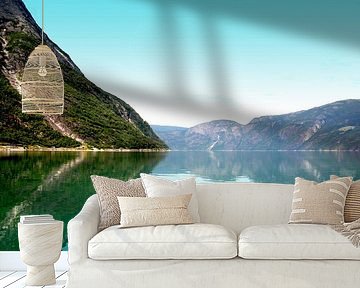 A fjord in Norway by Bianca Wisseloo