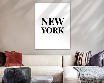 NEW YORK (en noir et blanc) sur MarcoZoutmanDesign