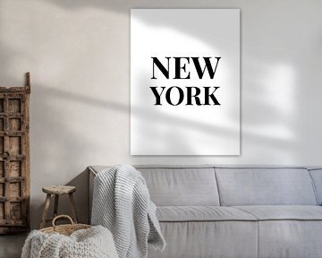 NEW YORK (in zwart/wit) van MarcoZoutmanDesign