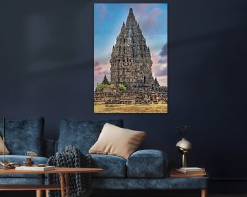 Prambanan, Hindu Tempel van Eduard Lamping