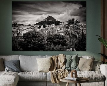 Black and White Photography: Athens - Mount Lycabettus by Alexander Voss