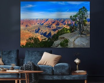 Zonsopkomst Grand Canyon National Park van Henk Meijer Photography