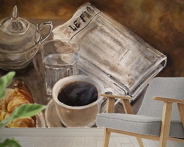 Petit déjeuner in Parijs van Stephanie Köhl