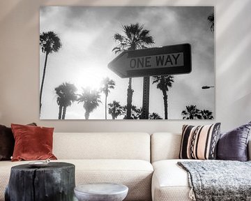 One-way street - Los Angeles by Lars Cremers