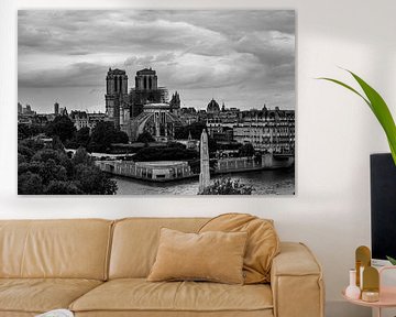 Parijs - Notre Dame van W.Schriebl PixelArts