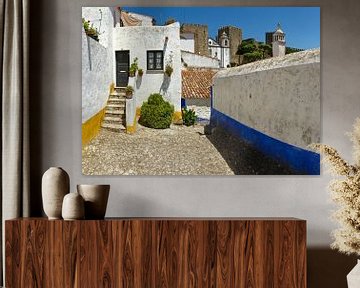 Obidos, Portugal von Rene van der Meer