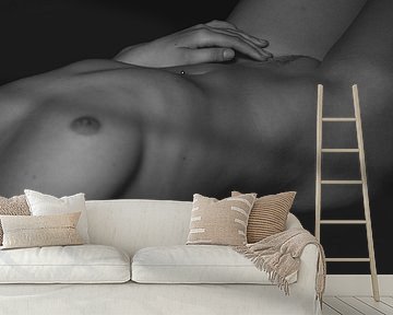 Playful naked woman by Retinas images