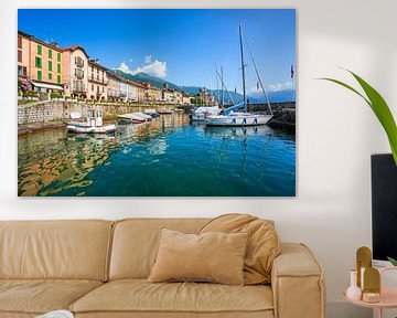 Gemütliche Promenade von Cannobio, Lago Maggiore von Annie Jakobs