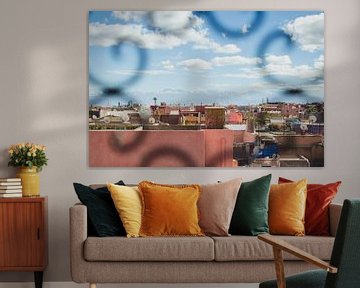 Marrakech with view on the Atlas mountains by Vera van den Bemt