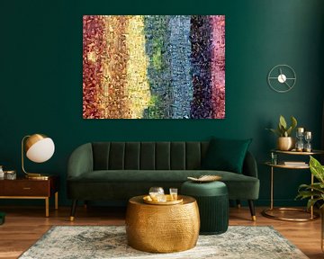 Rainbow mosaic by Atelier Liesjes