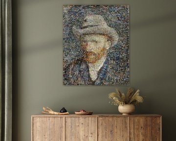Mosaic Van Gogh by Atelier Liesjes